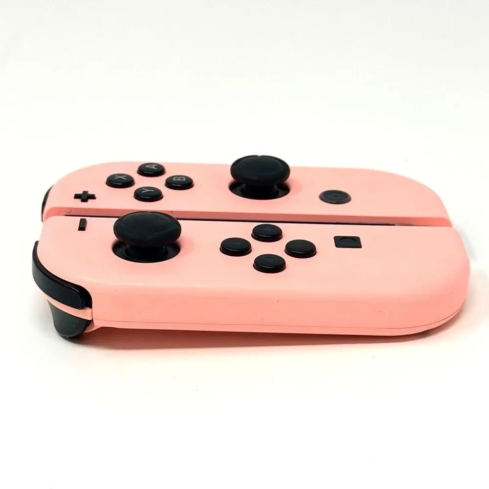 Nintendo Switch Joy Con Pastel Pink Controllers Left Right Pair Set